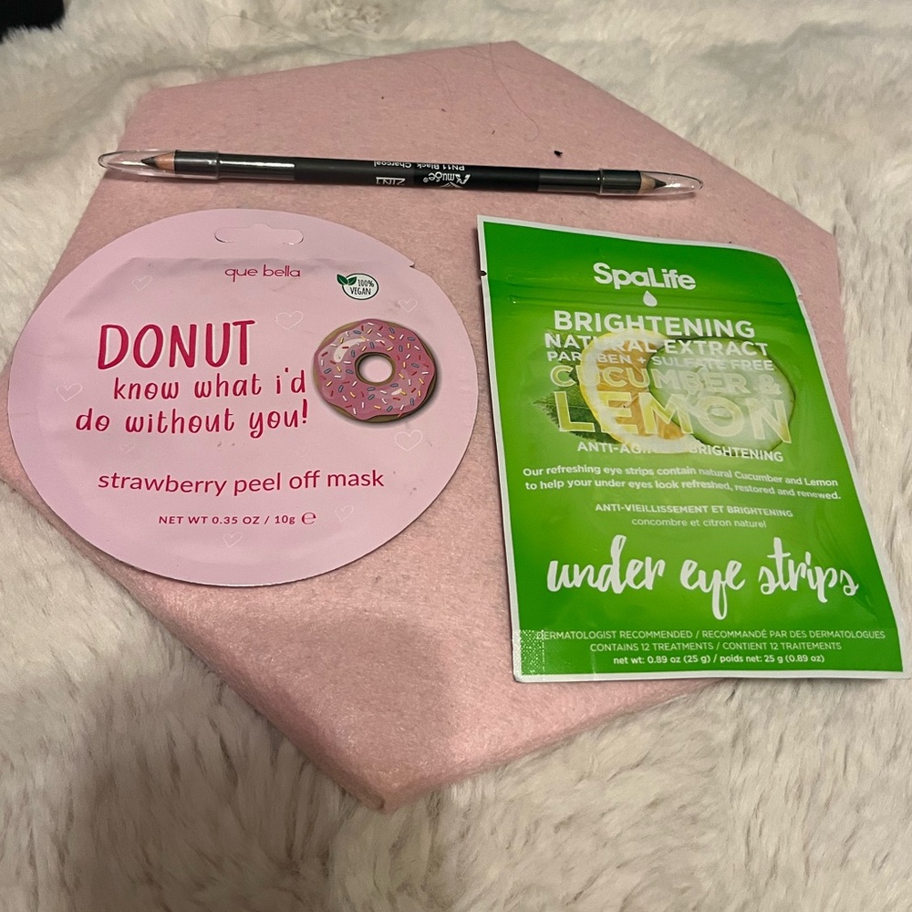 3 pc beauty, bundle two beauty mass one eyeliner double size